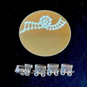 Swarovski small crystal train set